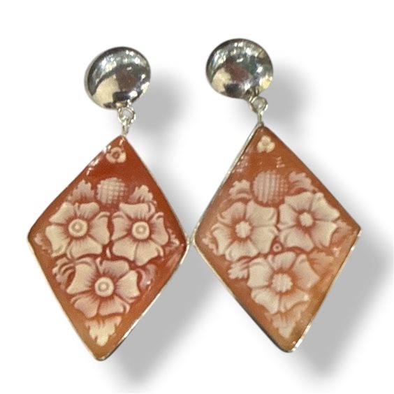 Orecchini Mandile 1922 Donna Cammei  in Argento Conchiglia 2MORCM44 - 2MORCM44